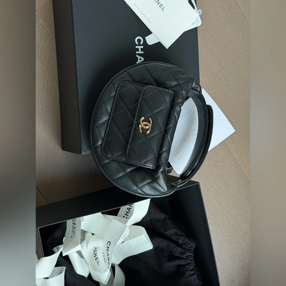 Chanel rare Half Moon Mini Bag